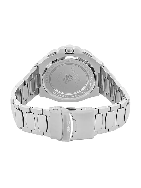 Santa barbara polo & racquet club Analog Black Dial Men's Watch-SB.1.10539-1