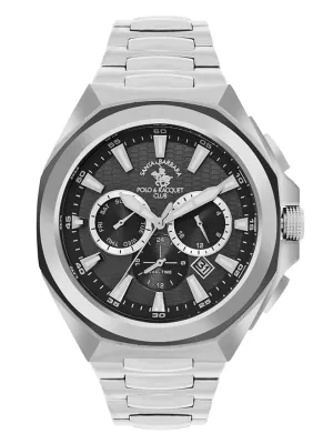 Santa barbara polo & racquet club Analog Black Dial Men's Watch-SB.1.10539-1
