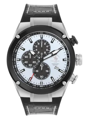 Santa barbara polo & racquet club Analog Light Blue Dial Men's Watch-SB.3.10001-2