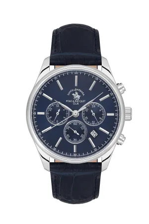 Santa Barbara Polo & Racquet Club Blue Dial Quartz Men's Watch - SB.1.10581-2