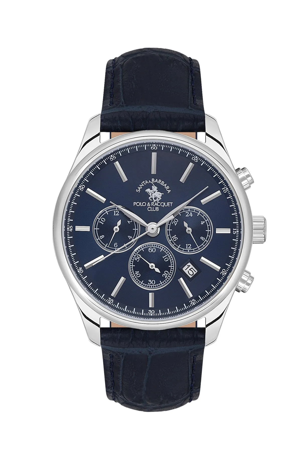 Santa Barbara Polo & Racquet Club Blue Dial Quartz Men's Watch - SB.1.10581-2