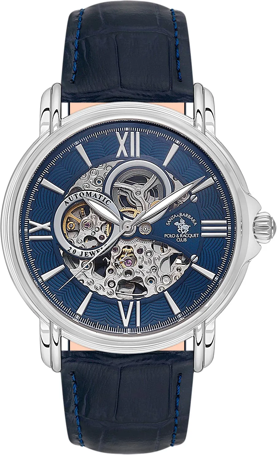 Santa Barbara Polo & Racquet Club Quartz Blue  Men SB.8.10002-4