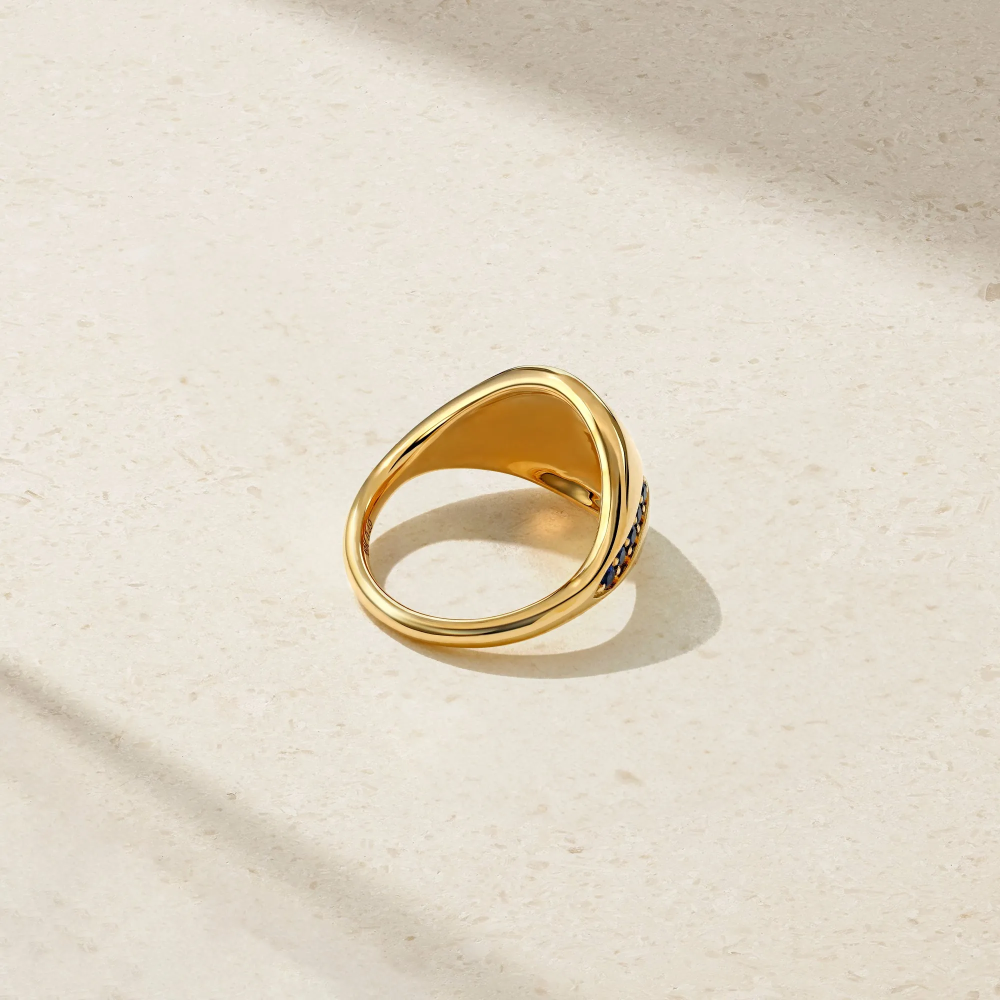 Saturn Sapphire Ring