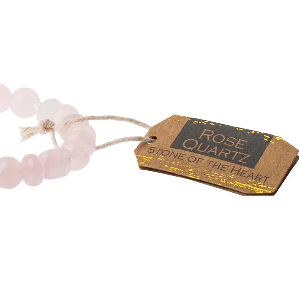 Scout Stone Stack Bracelet Rose Quartz - Stone of the Heart