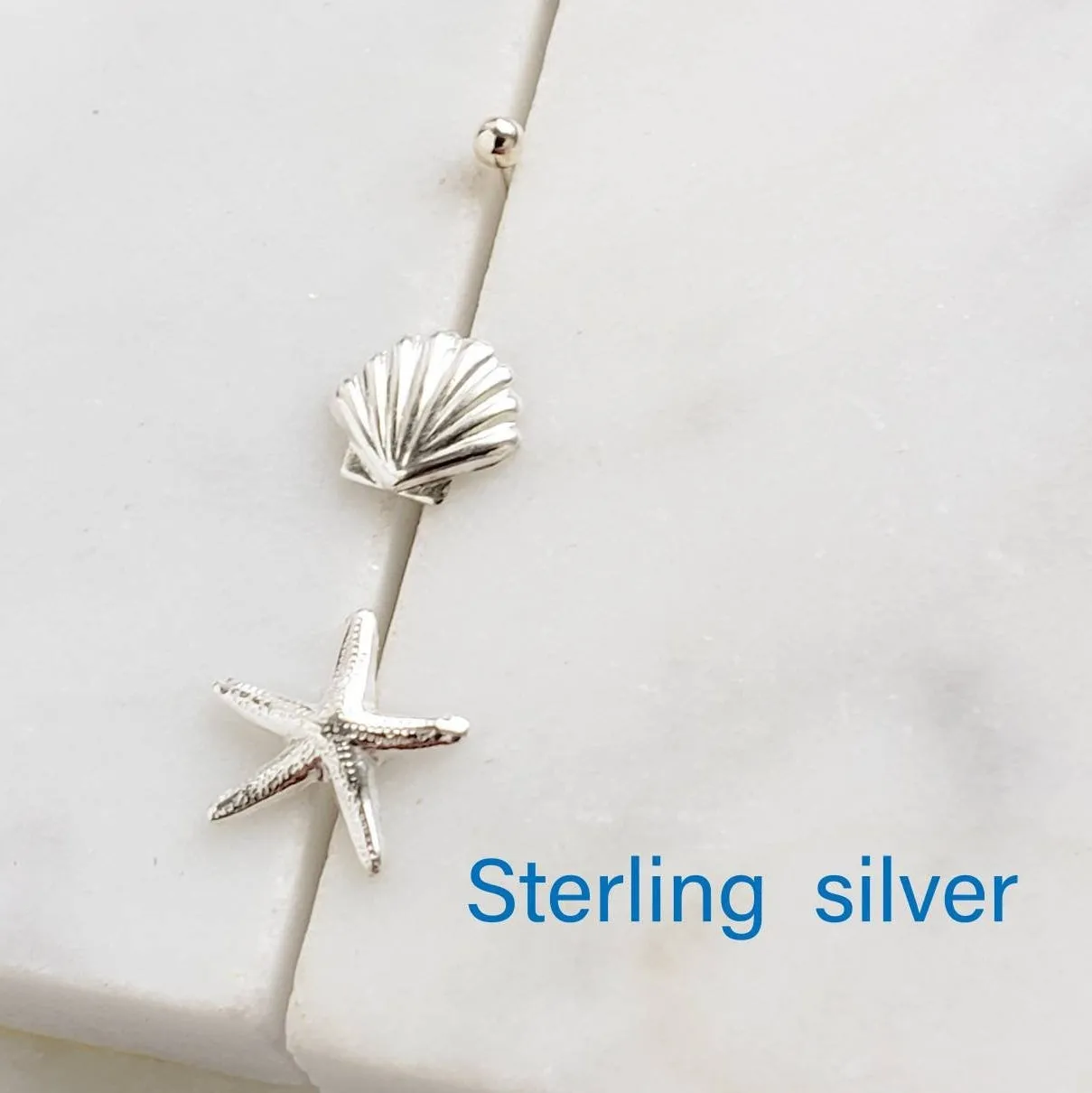 Seashell Stud Set