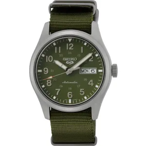 Seiko 5 Sports Green Dial Men 39.4mm