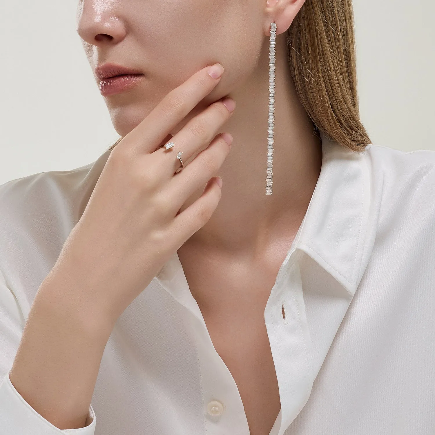 Sensuelle One-sided Gold Earring JDSEN4F50SC