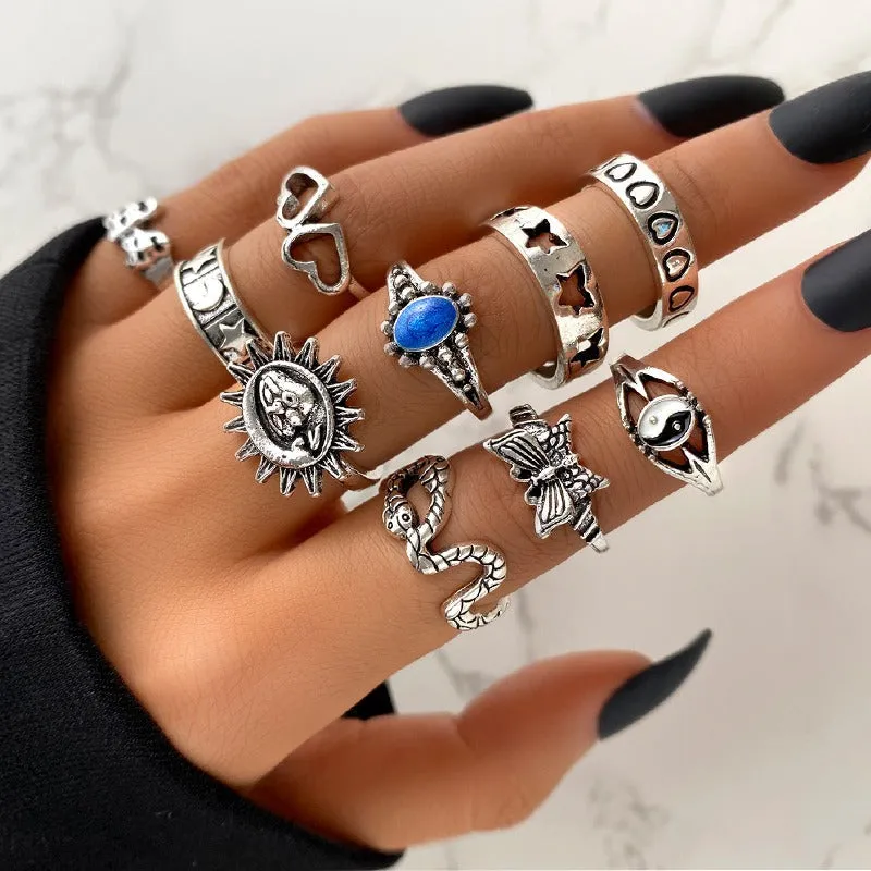 Serena | 10 Pack Handmade Vintage Rings