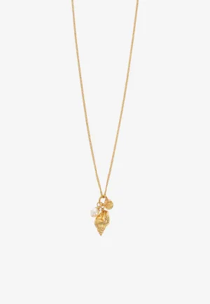 Shells Pendant Long Necklace