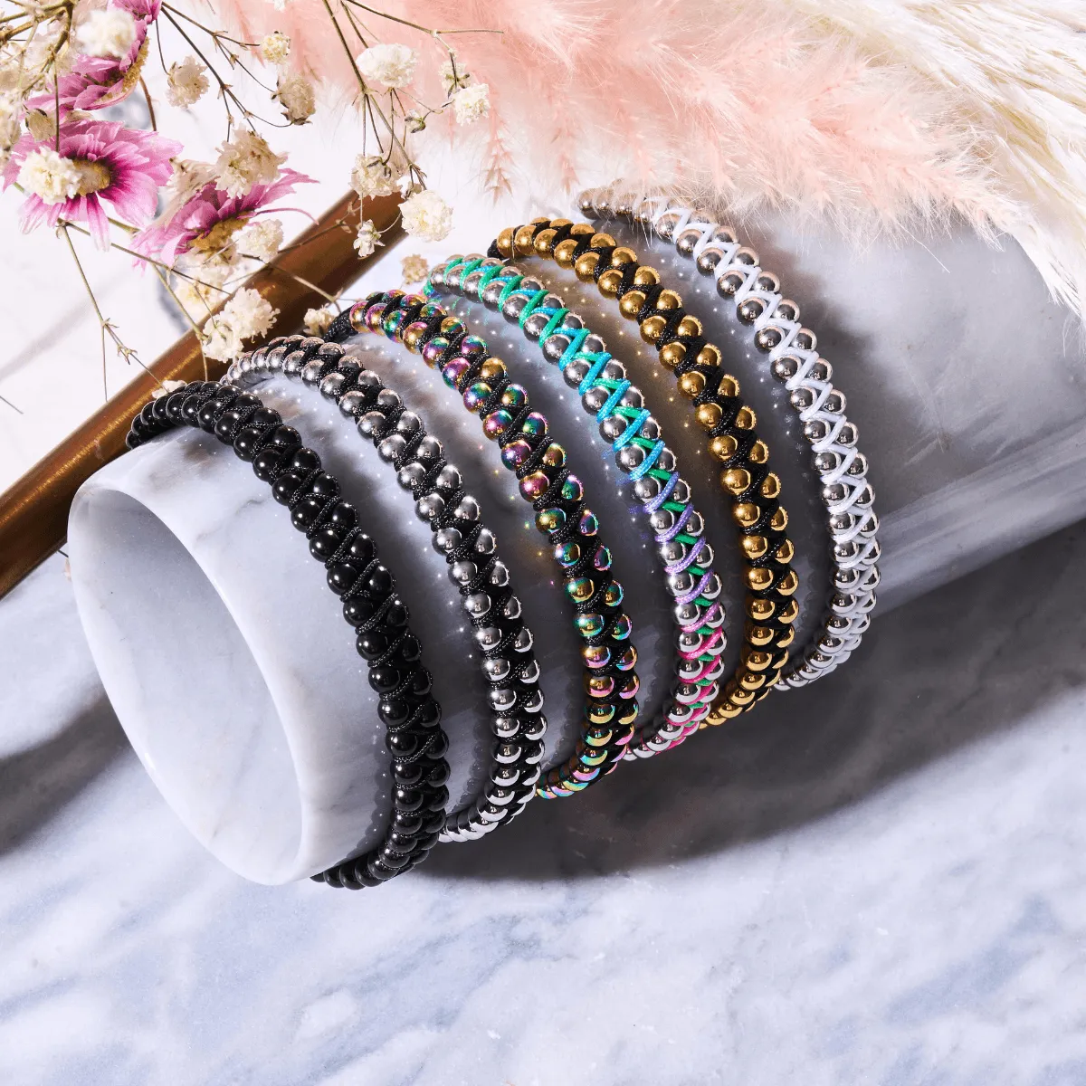 Silver | Black | Mini Vitality Bracelet