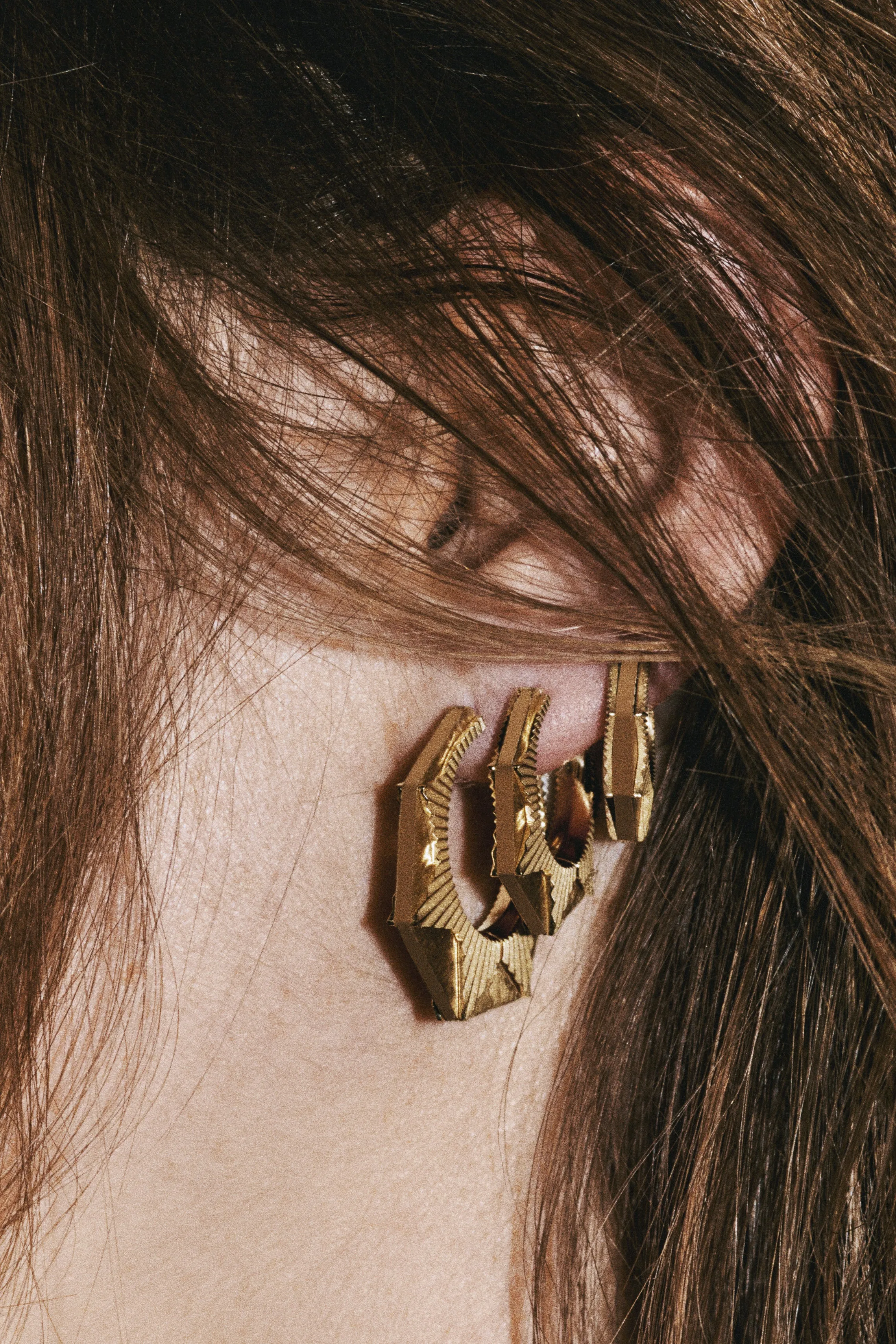 Small NYC Hoop Earrings