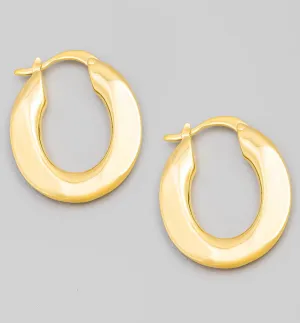 Small Pincatch Hoop Earrings
