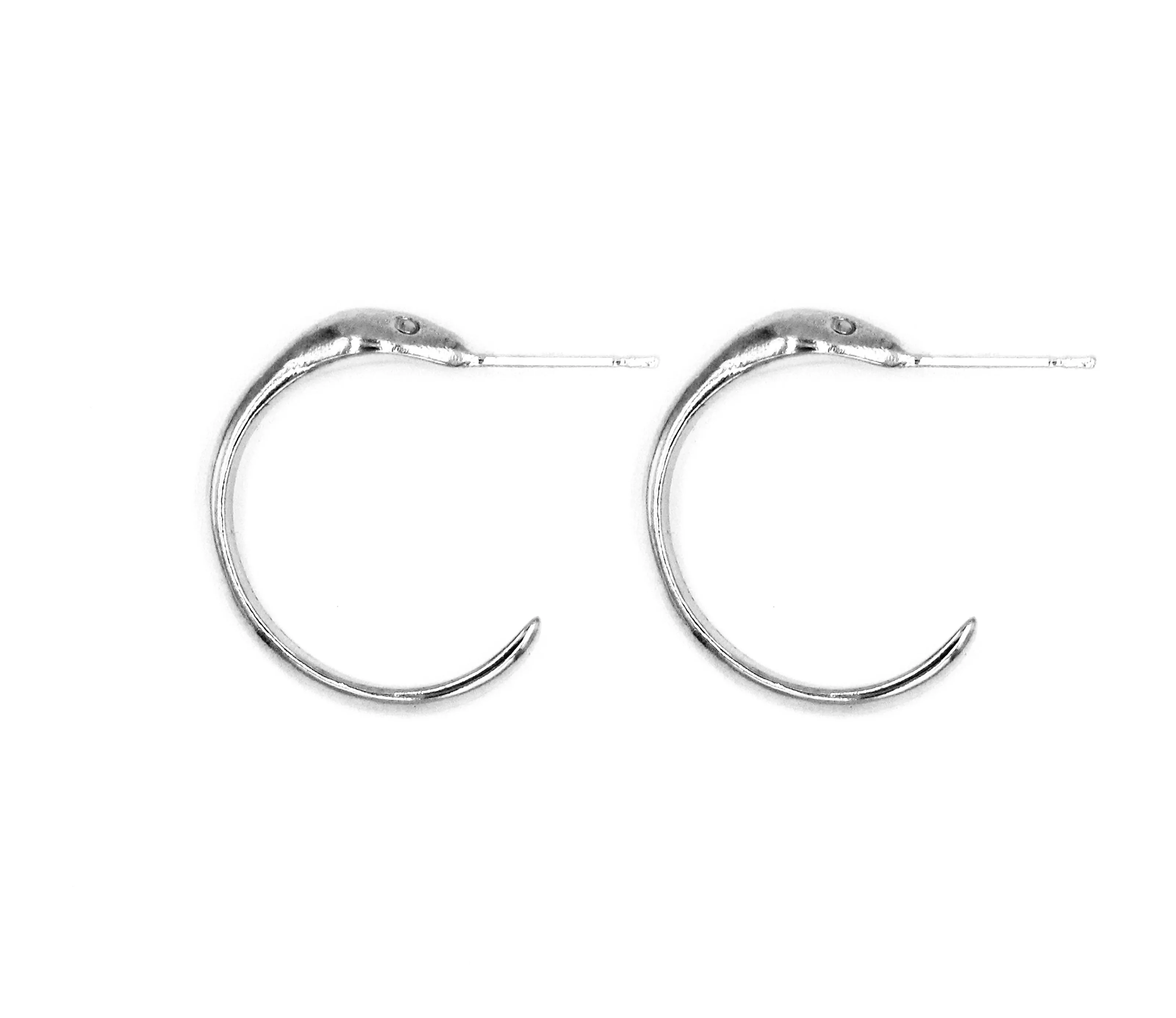 Small Snake Hoop Earrings