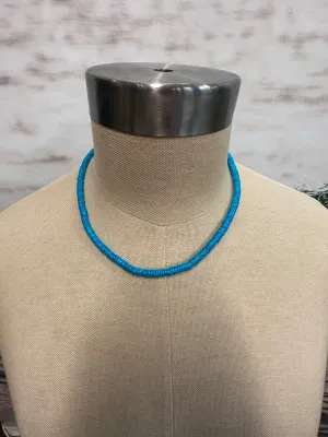 Solid Beaded Shell Necklace