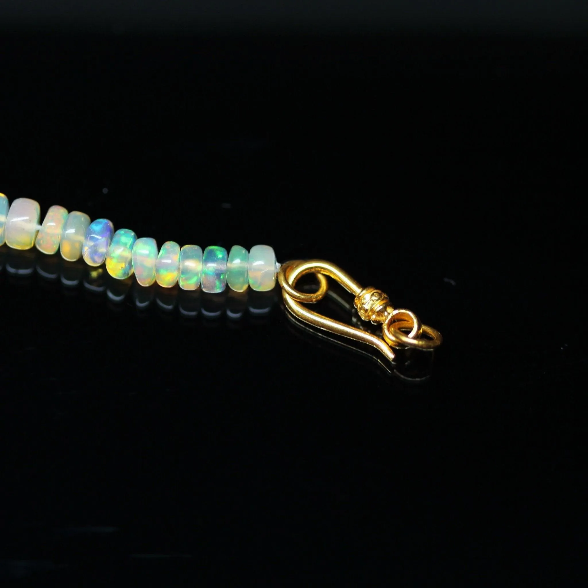 Solid Gold Clasp 18k Handmade Old Fashioned Tribal Hook 11mm x 5mm