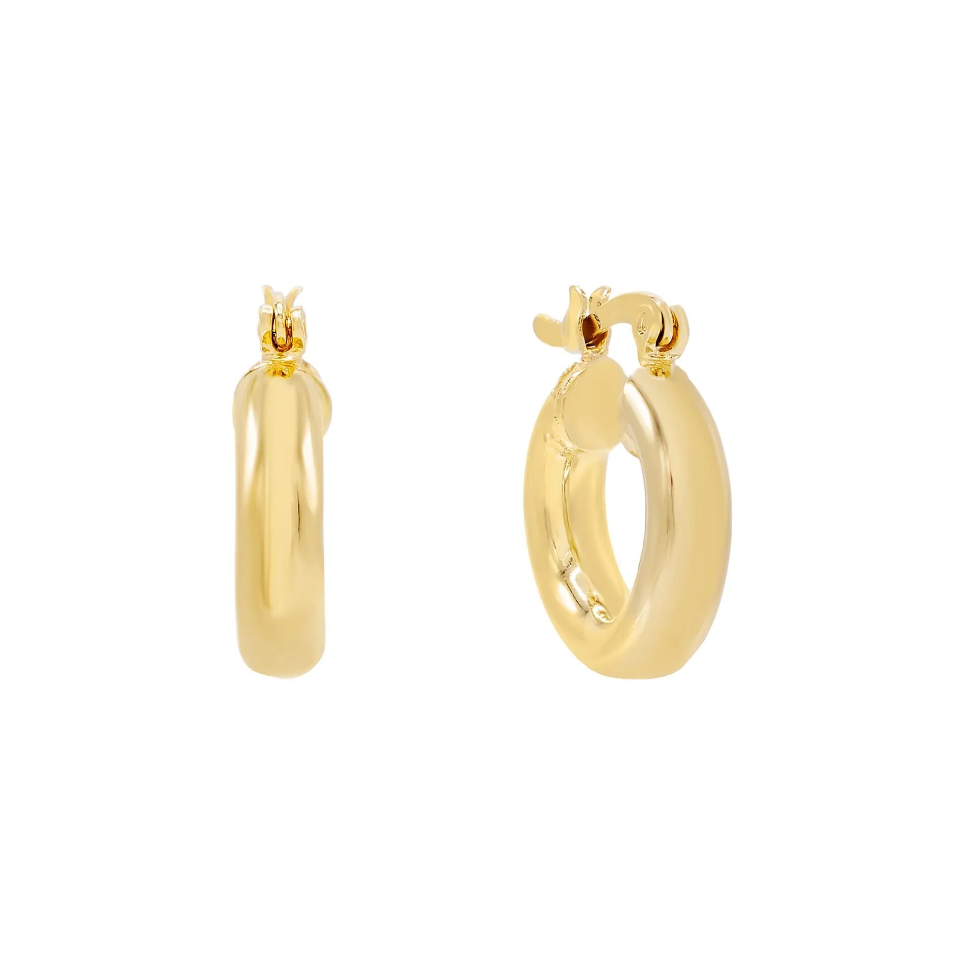 Solid Small Hoop Earring