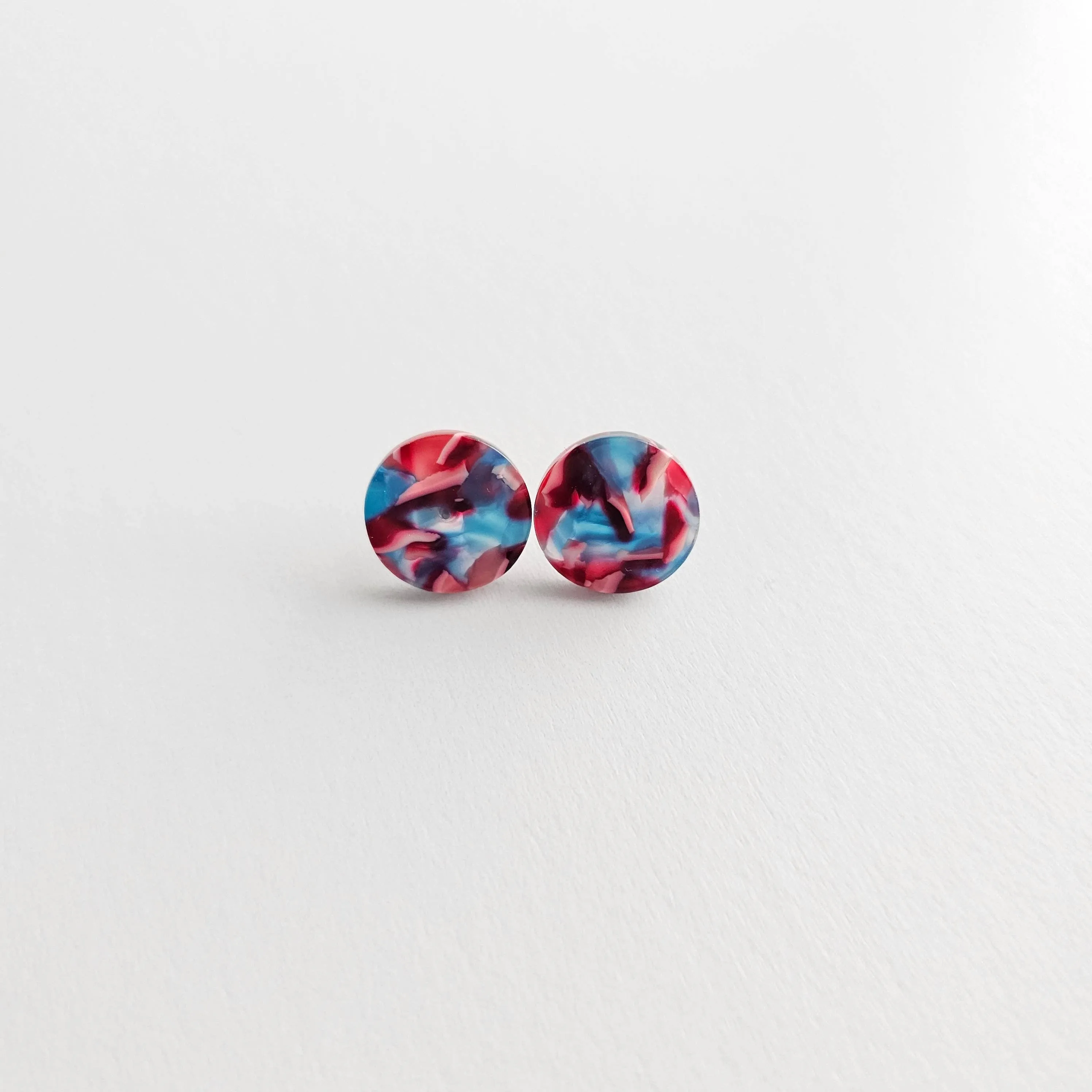 Sophie Studs - Magenta Teal
