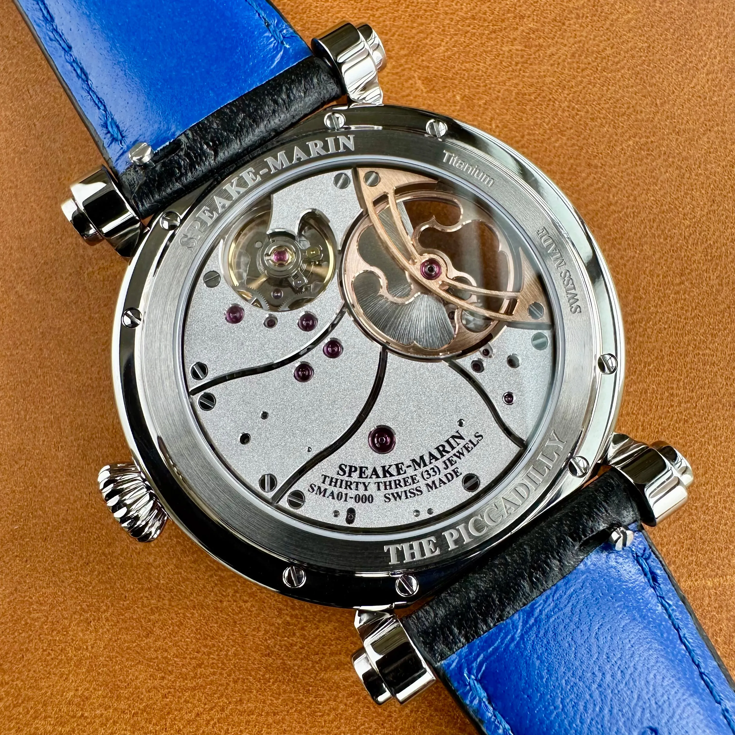 Speake-Marin Openworked Sandblasted Titanium 42mm (Pre-owned)