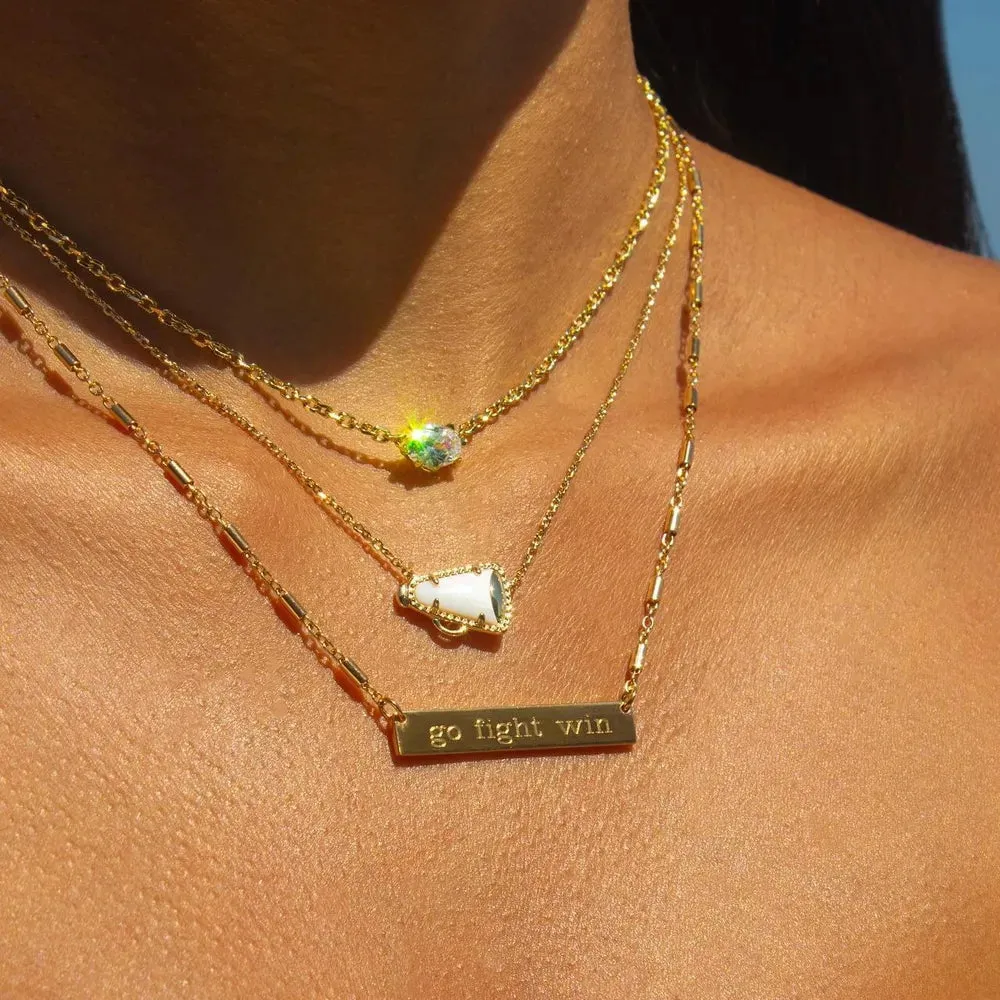 Sporty Element Resin Necklace