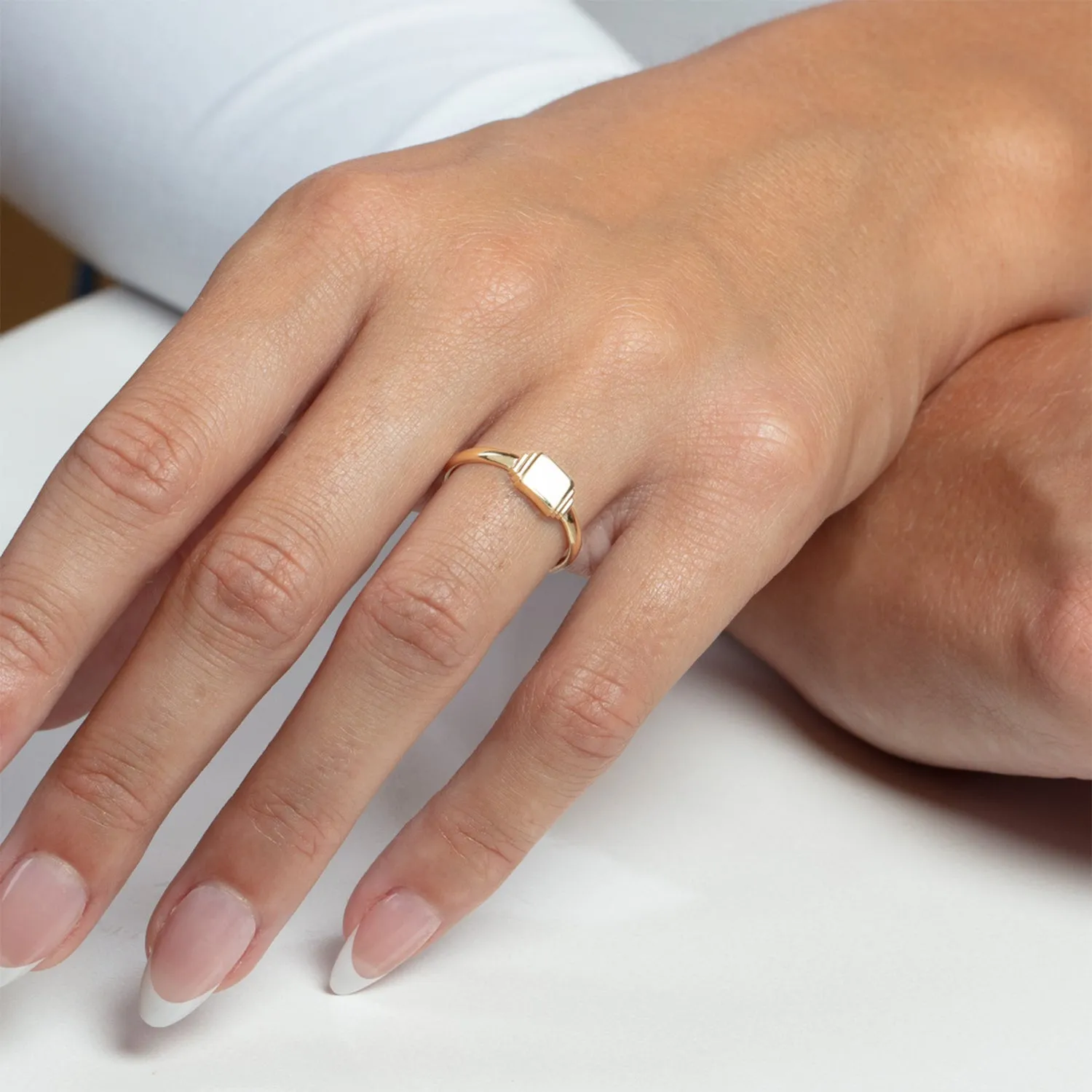 Square Signet Ring