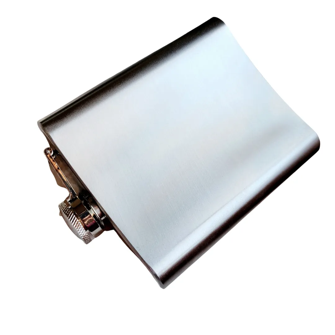 Stainless Steel Shotgun Flask 7oz