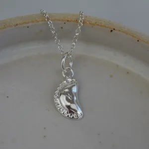 Sterling Silver Cornish Pasty Pendant