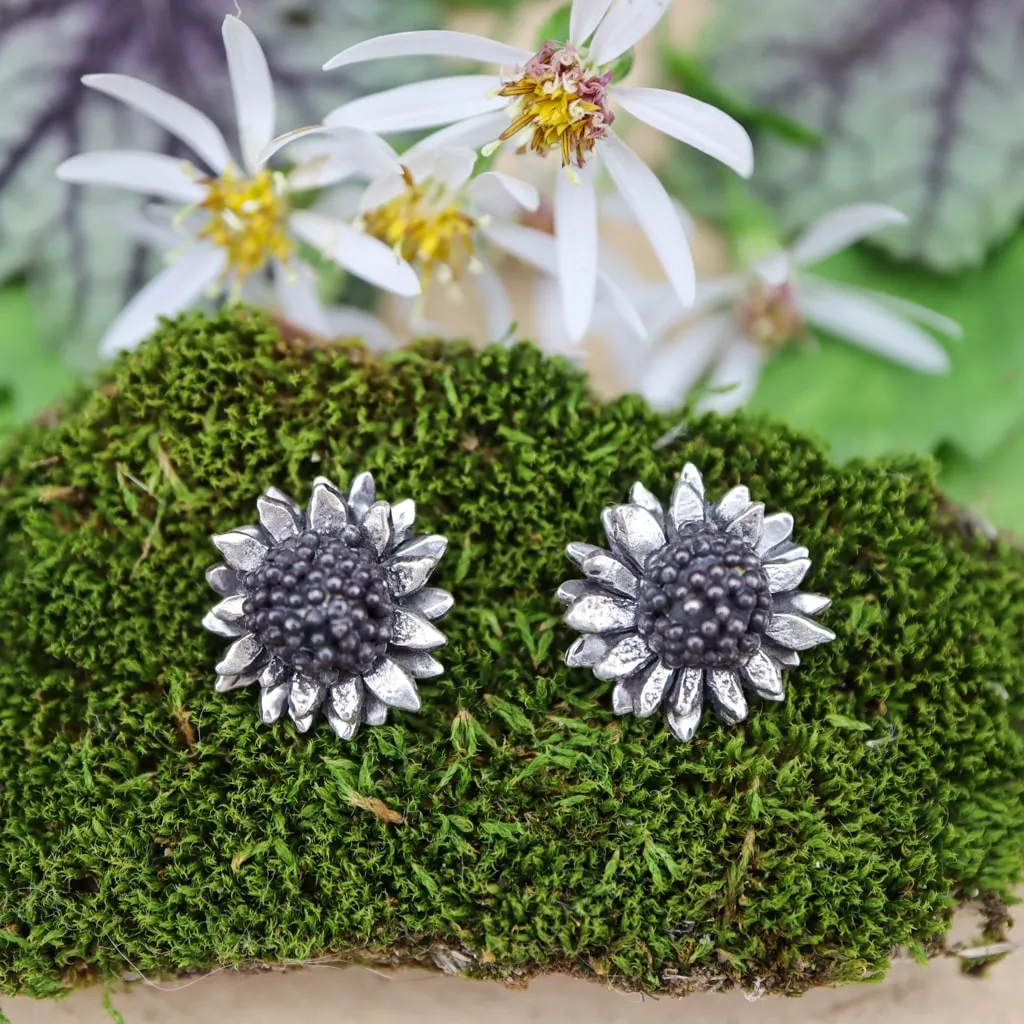 Sunflower Dangle Earrings