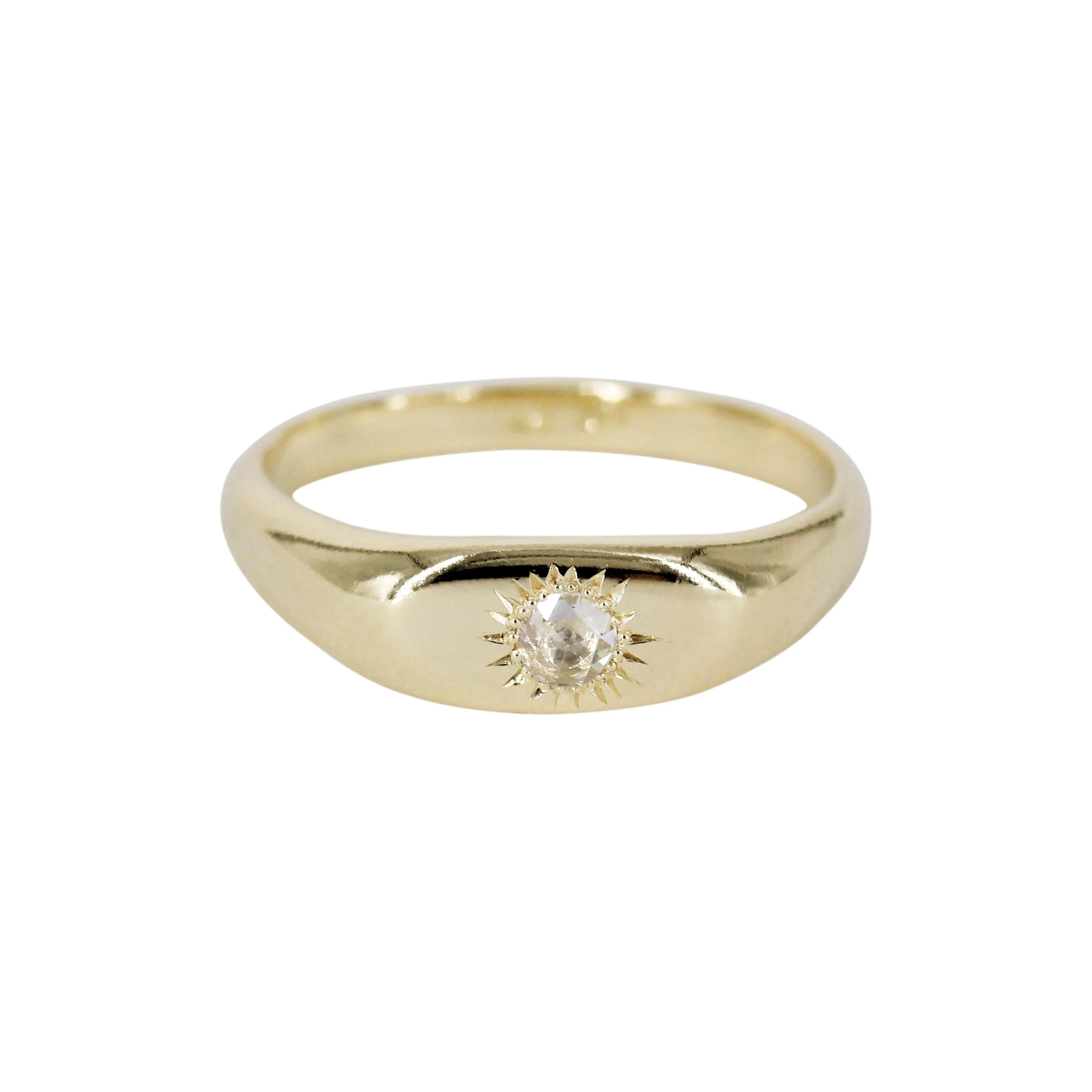 Sunflower Signet Ring