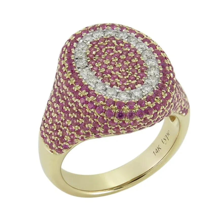 The 6th Gemstone Signet Ring