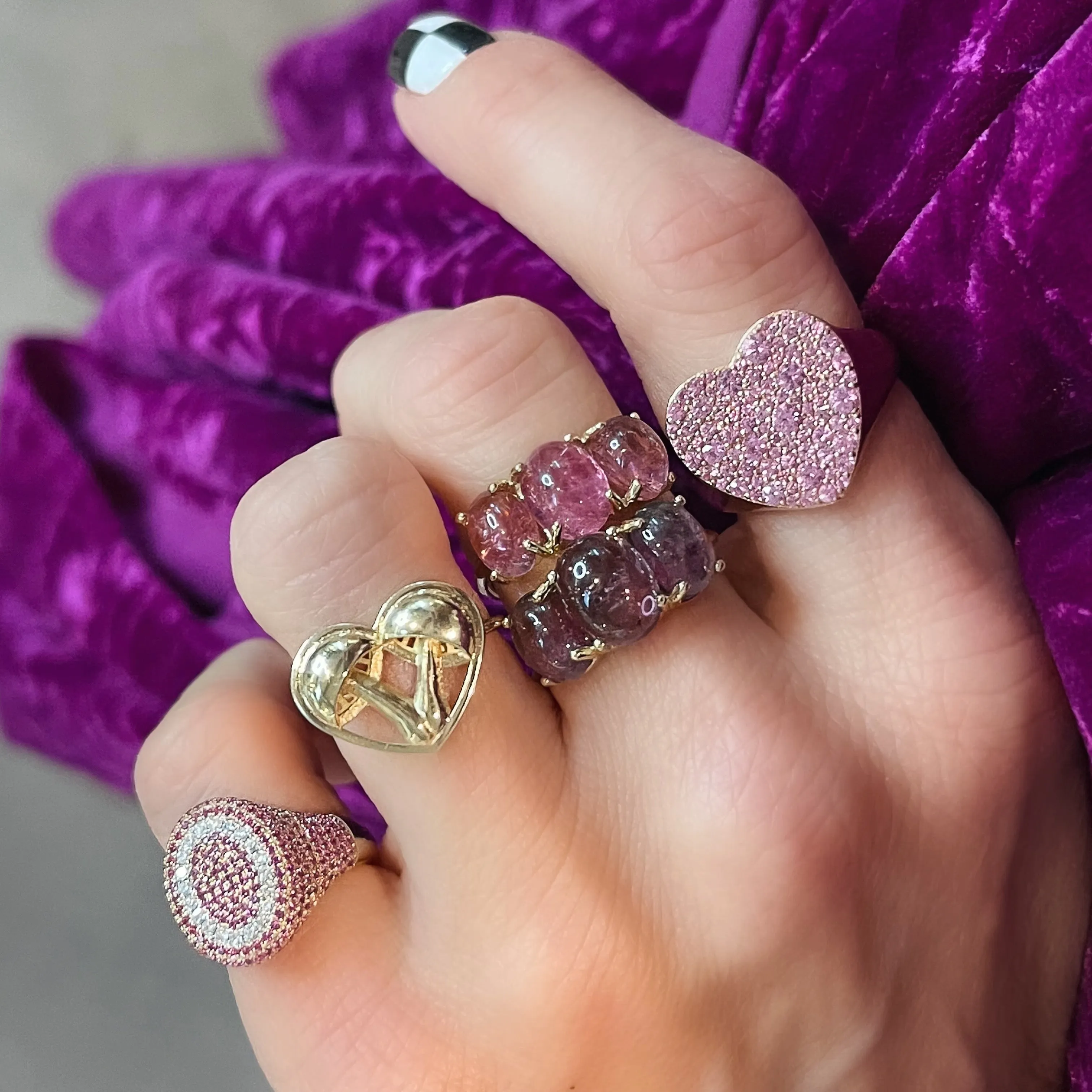 The 6th Gemstone Signet Ring
