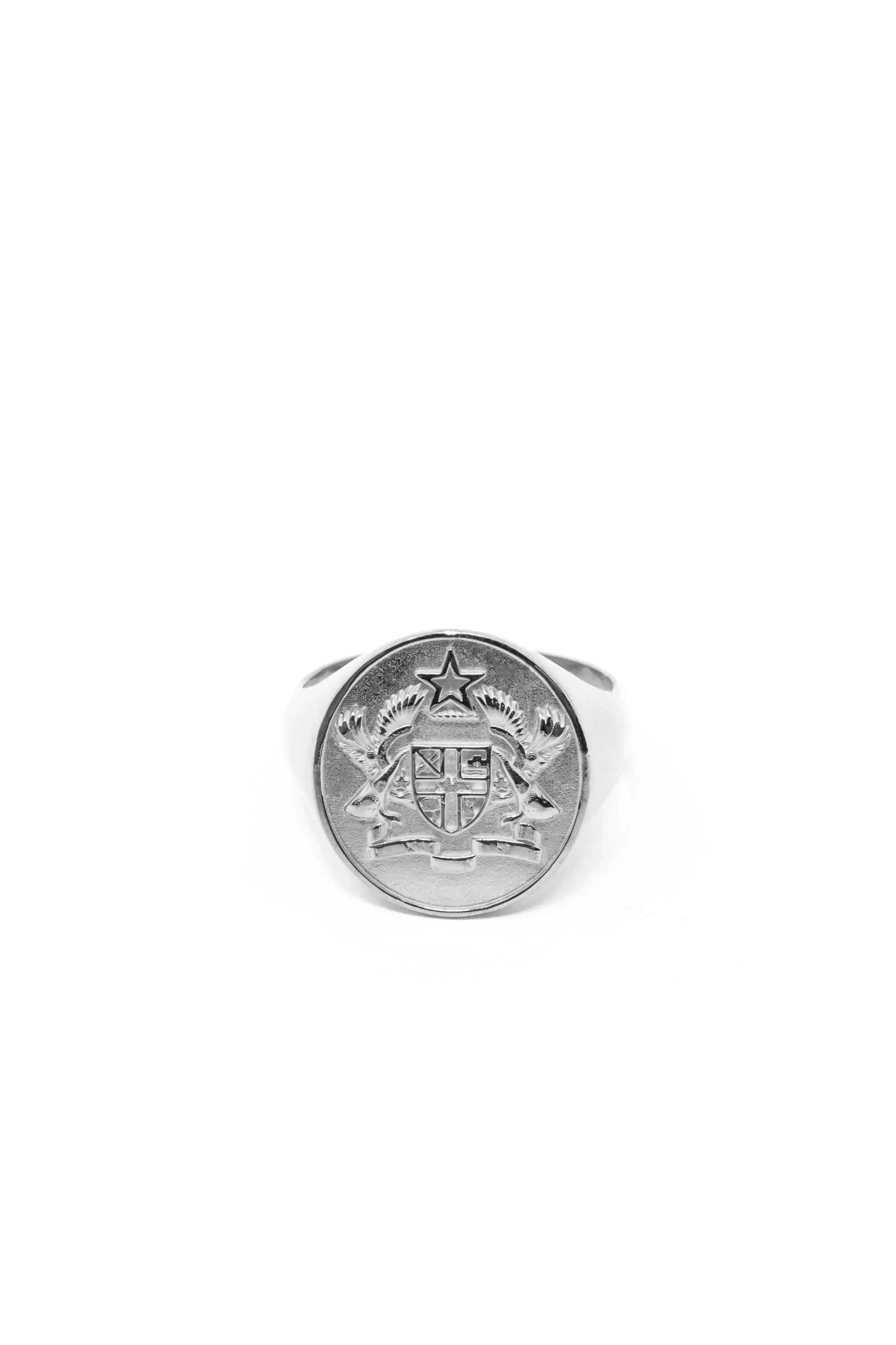 THE GHANA Crest Signet Ring III