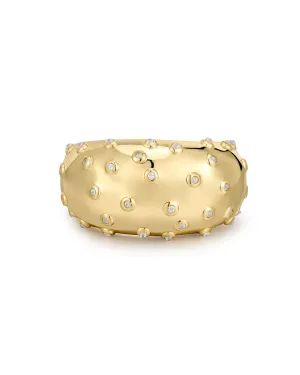 The Pave Molten RIng