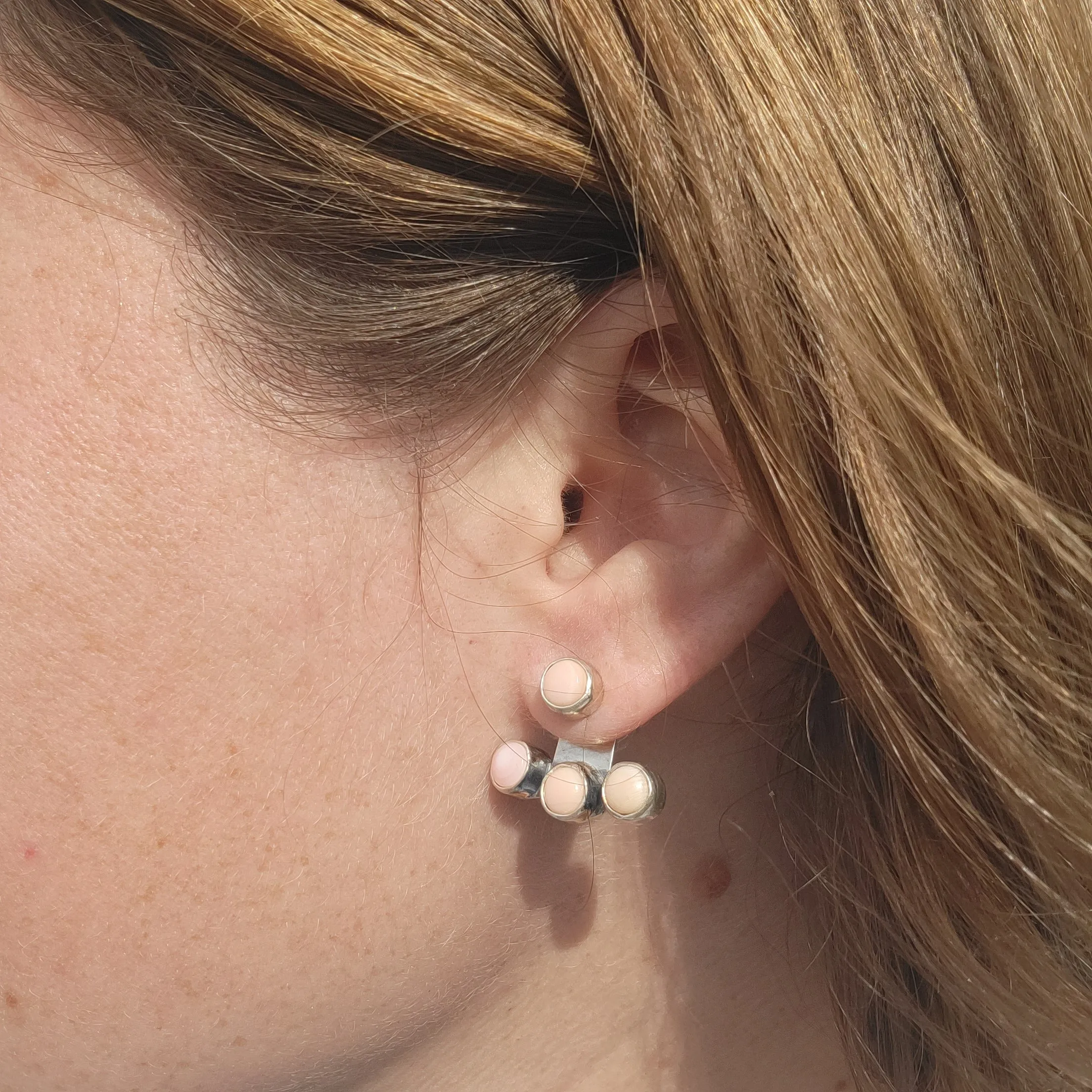 The Rosetta Studs - 2pc
