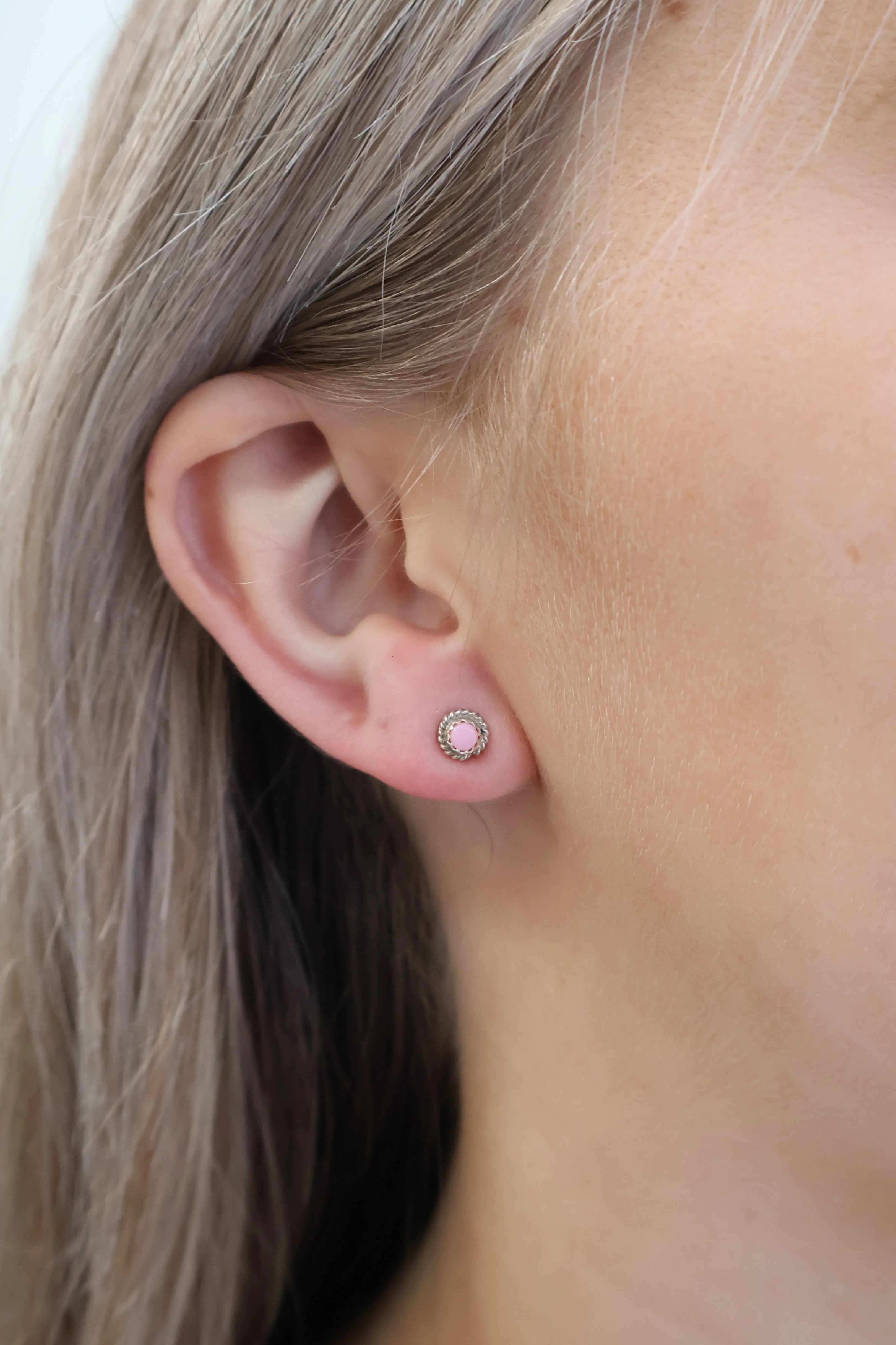 The Tiny Pink Studs