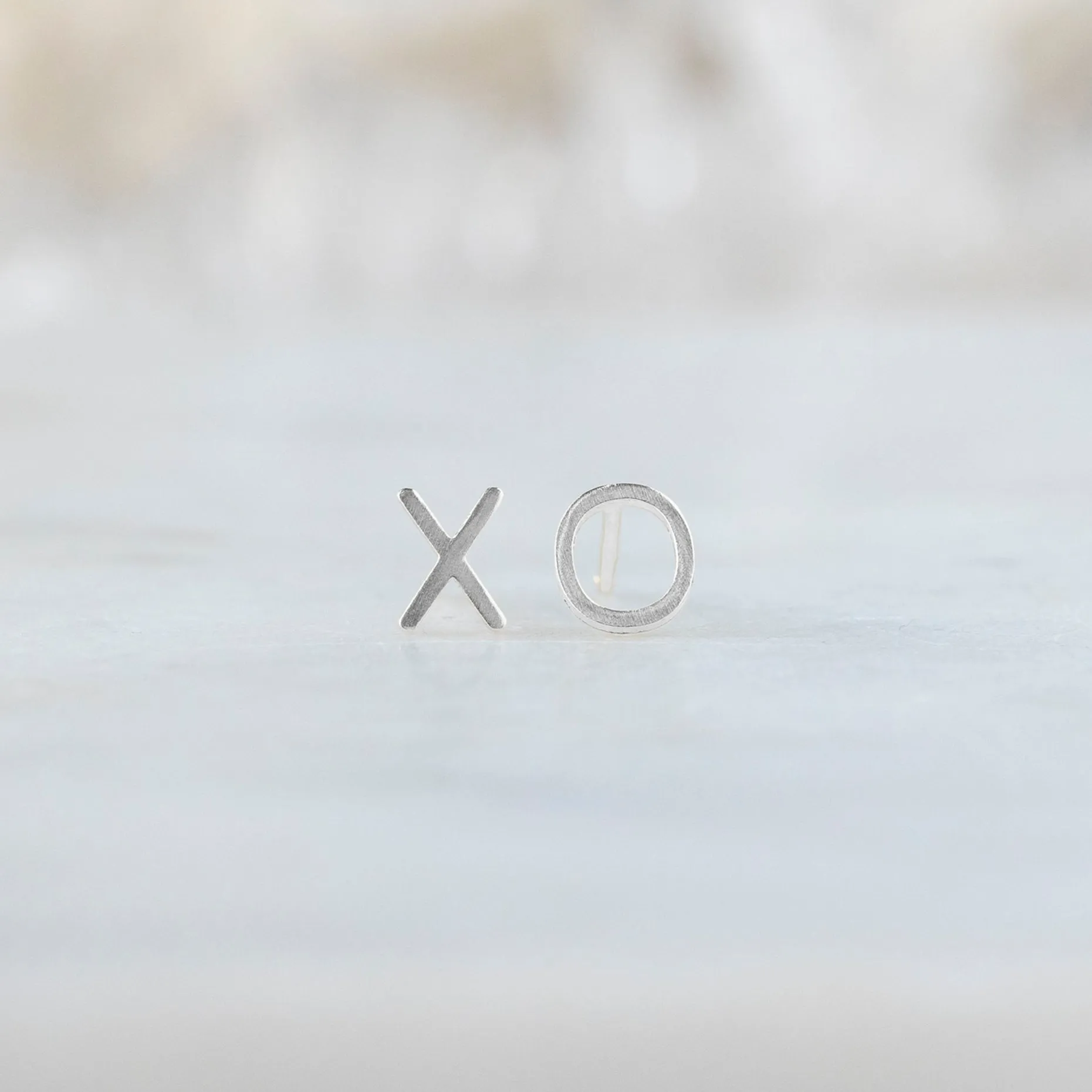 The XO' Stud Earrings | Sterling Silver