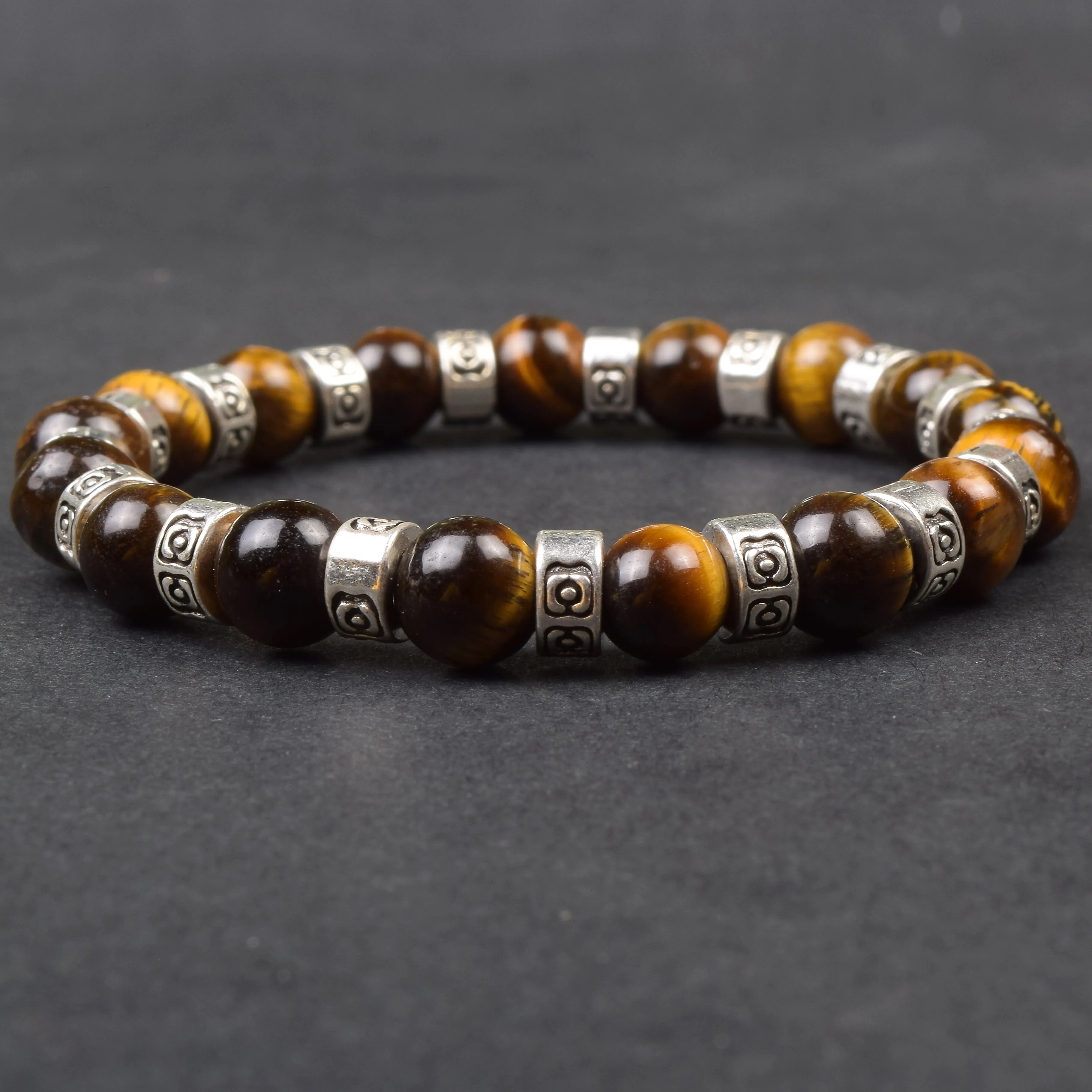 Tiger Eye Shield Bracelet