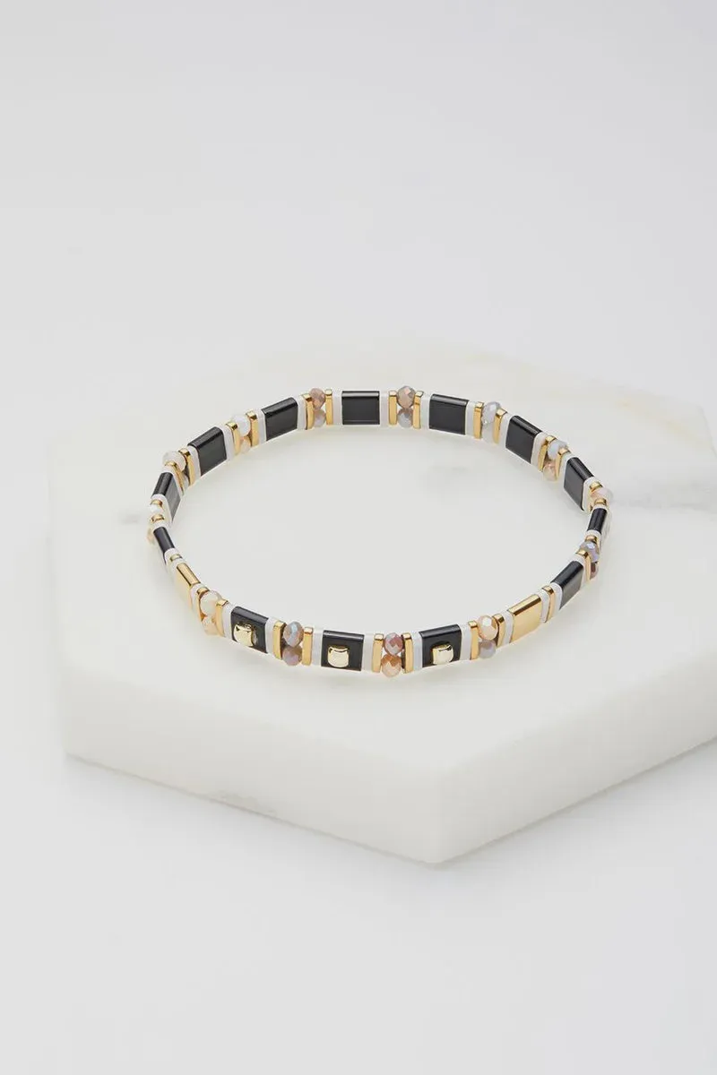 Tile Bracelet - Black