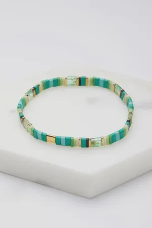 Tile Bracelet - Jade