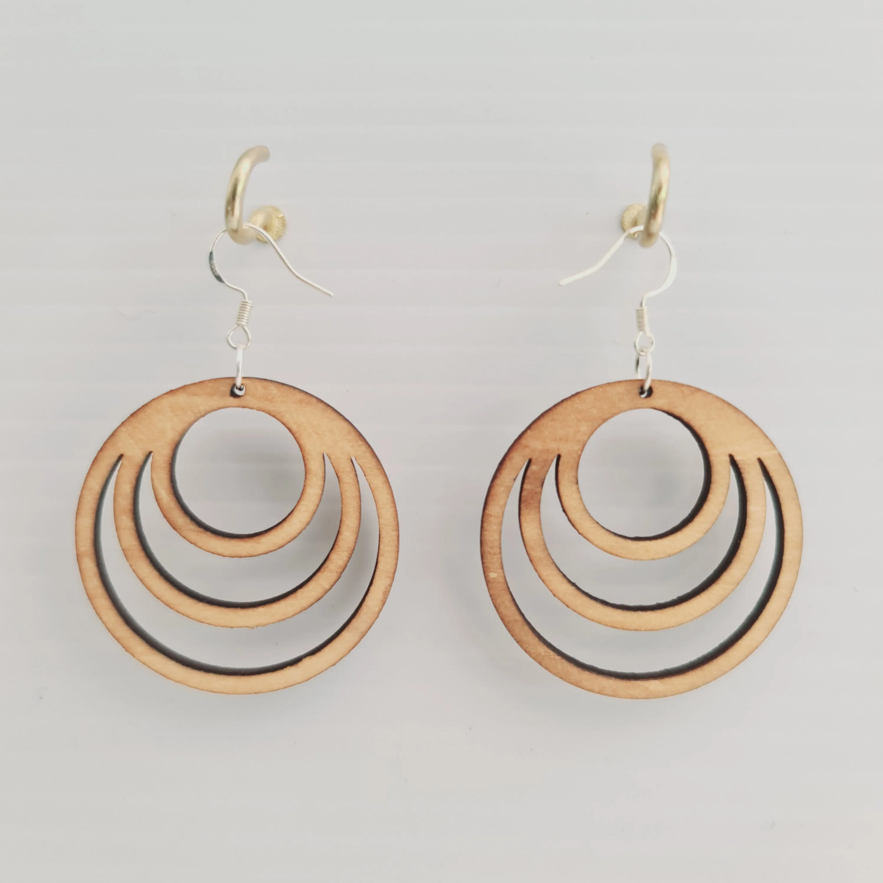 Trio Hoop Earrings - Small - Light