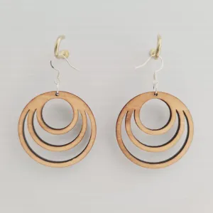 Trio Hoop Earrings - Small - Light