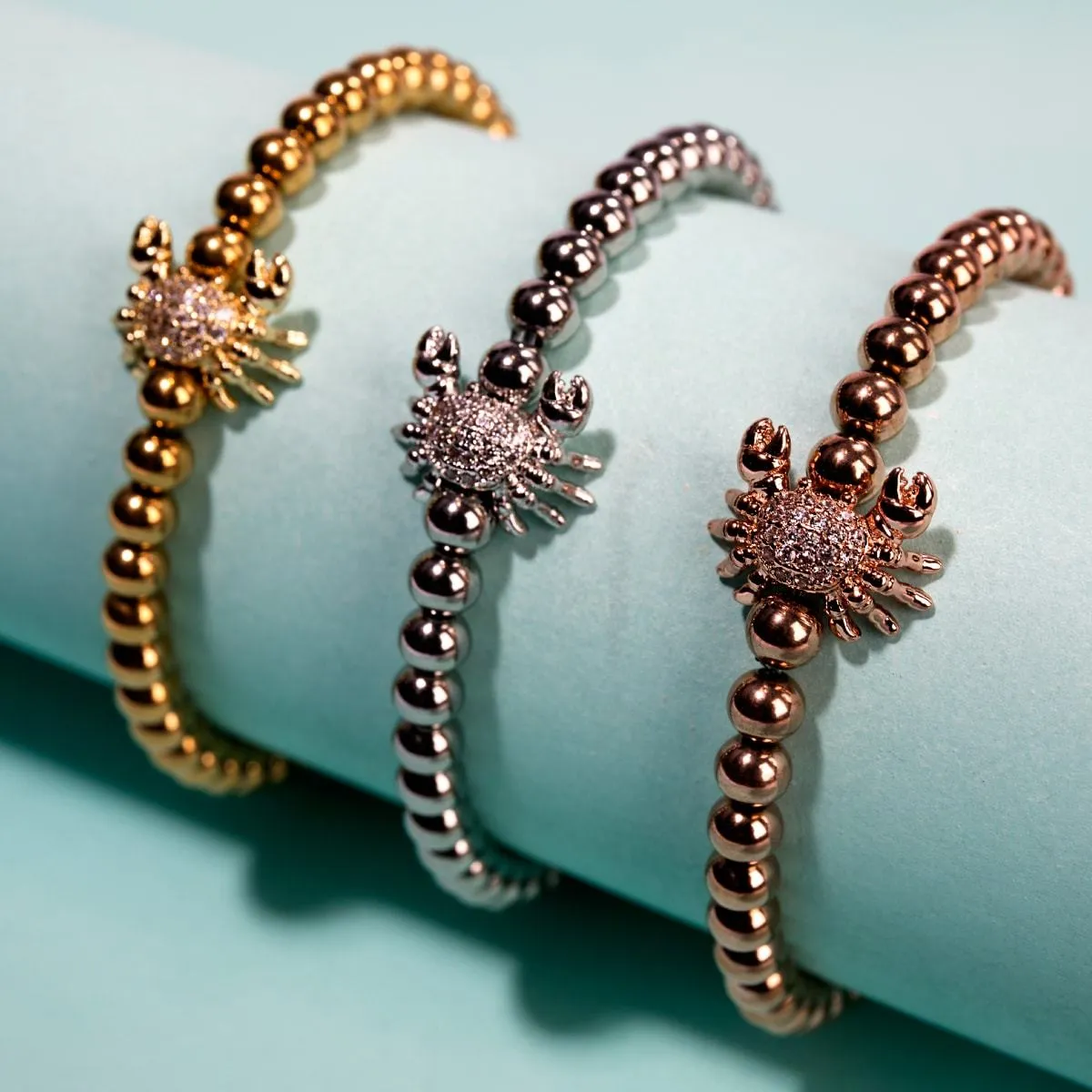 Tropic of Cancer | 18k Rose Gold | Crystal Sea Crab