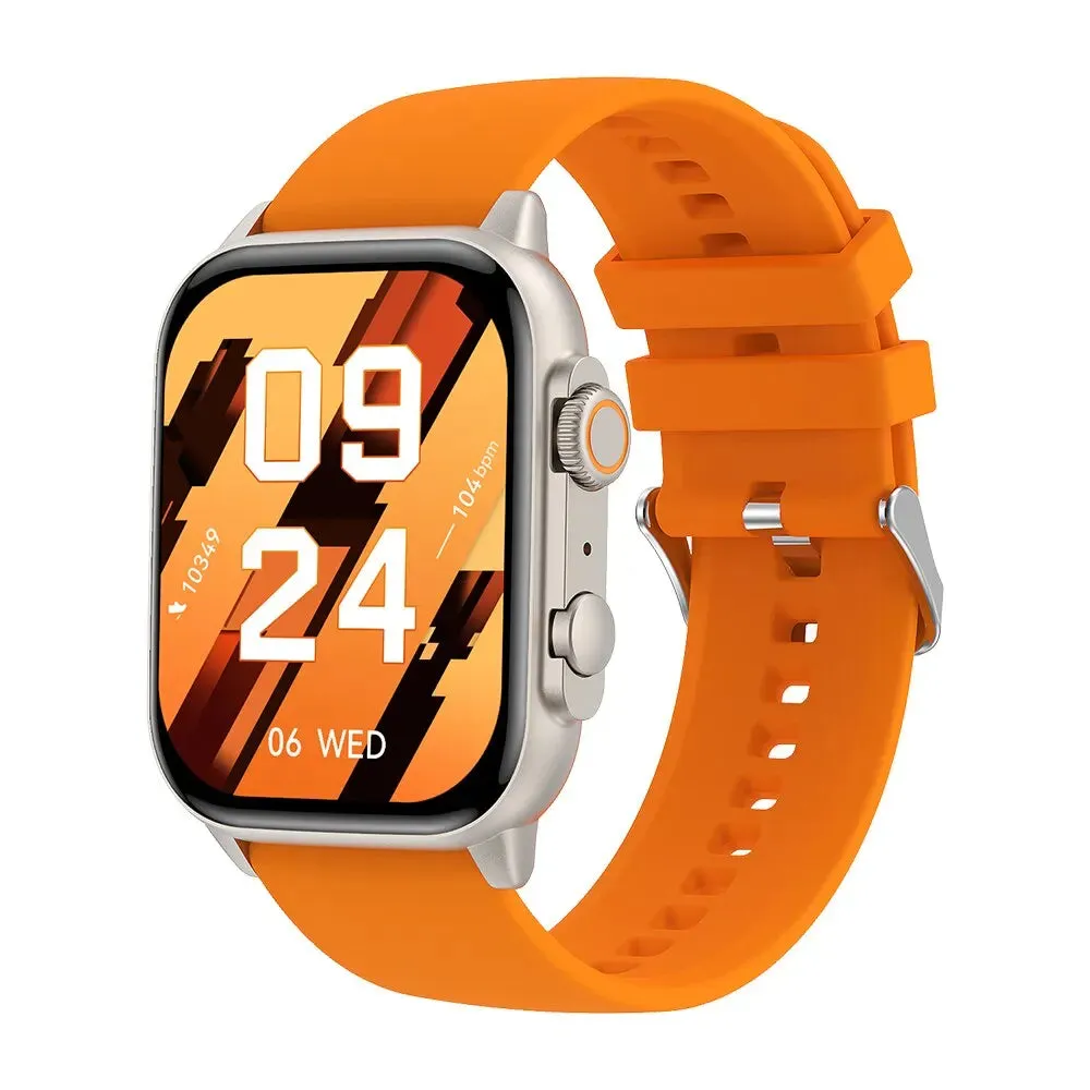 Unisex 2.0 Inch Amoled Smartwatch - Aod 100 Sports Modes Ip68 Waterproof