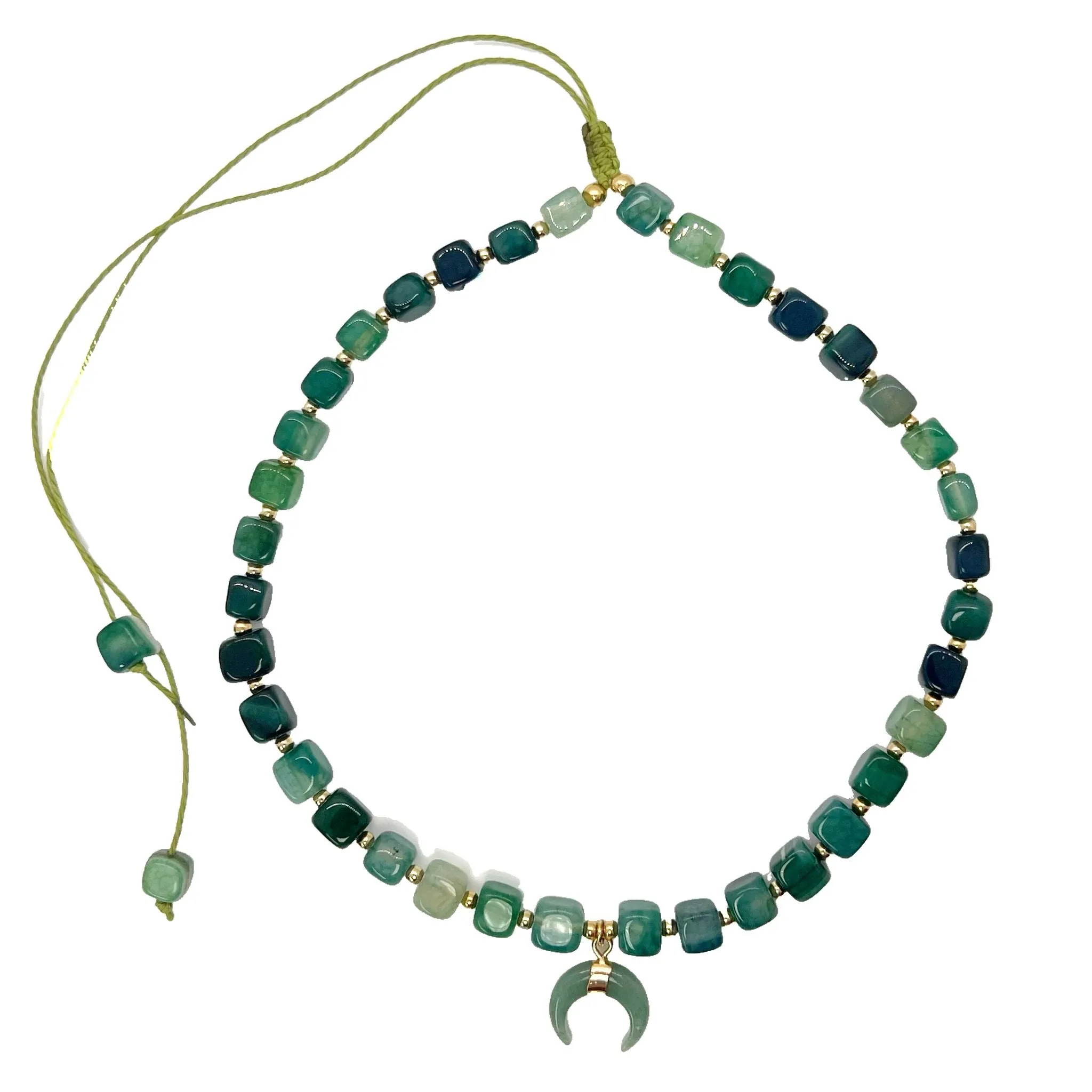 Vana Cacho Green Necklace