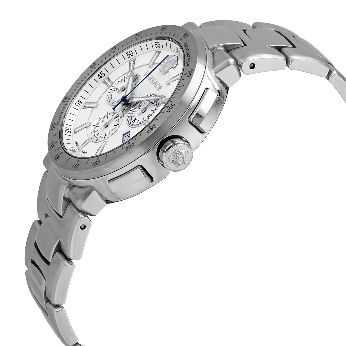 Versace Mystic Sports Chronograph Quartz White Dial Men's Watch VFG090013