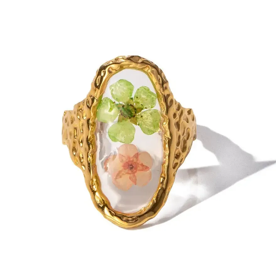 Vintage Dried Flowers Apparel and Accessories Collection
