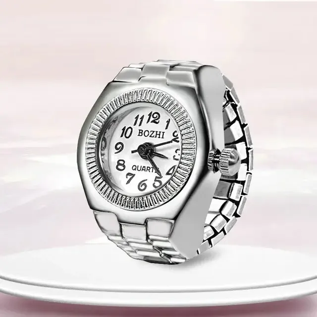 Vintage Y2k Finger Watch Rings