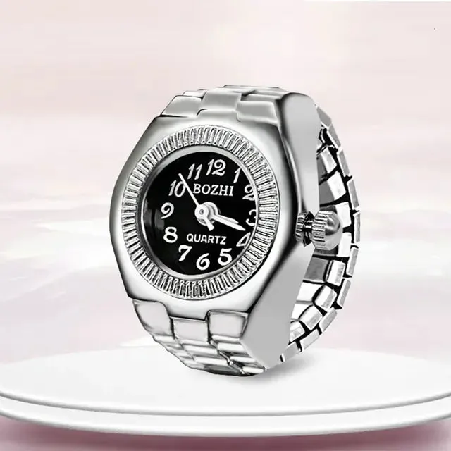 Vintage Y2k Finger Watch Rings