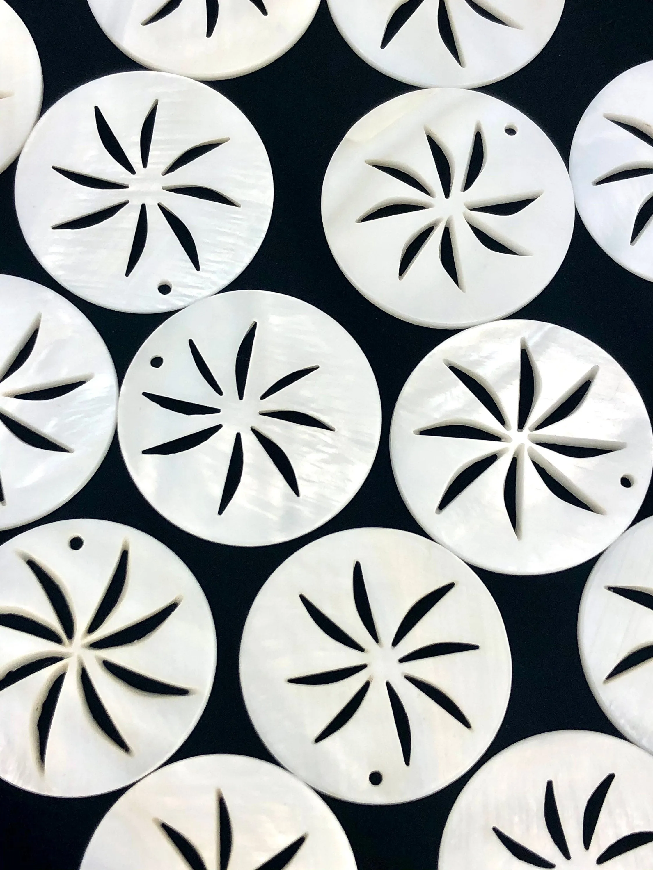White South Sea Mother Of Pearl Shell Sku#M631