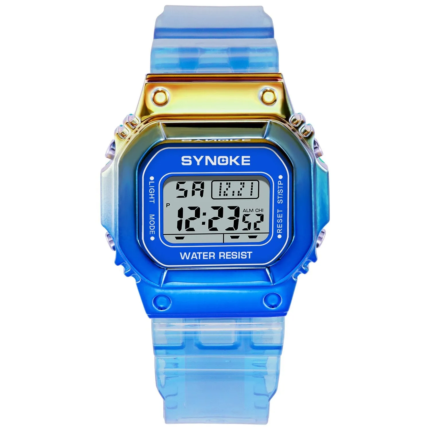 Women's Gradient Color LED Sports Watches