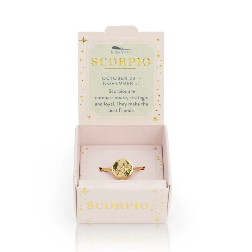 Zodiac Signet Ring